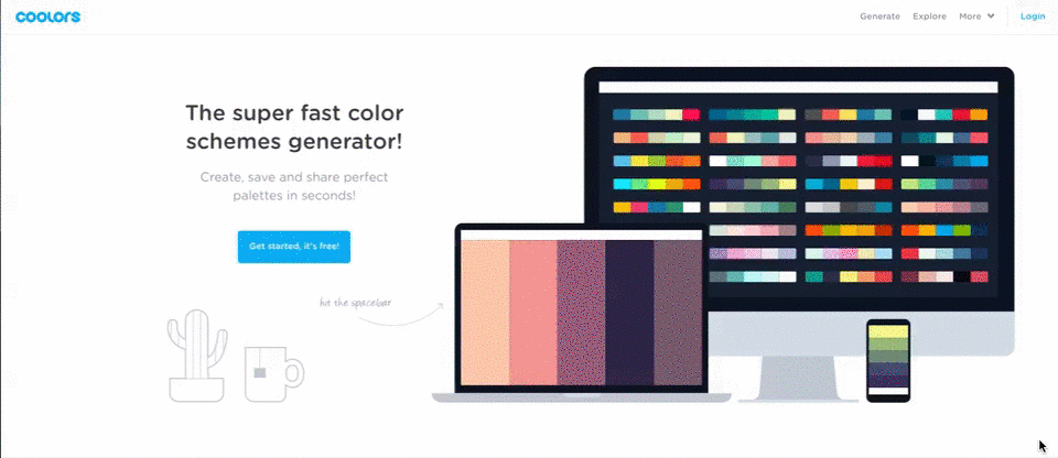 Color changing gif design